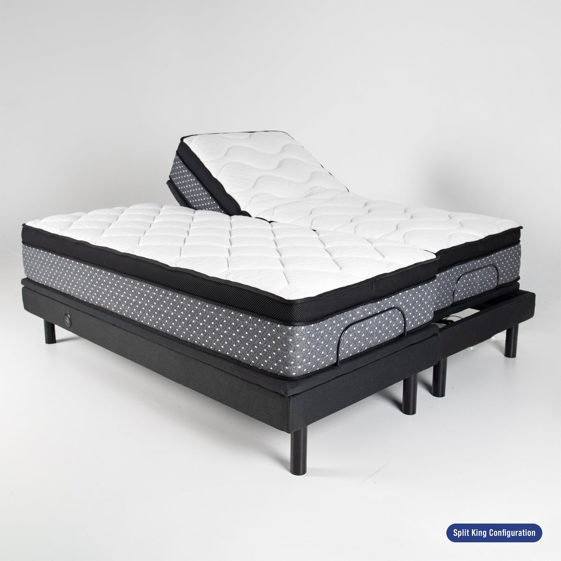 BEDSELECTRIC- Comfort Lift Split King with Premium Mattress